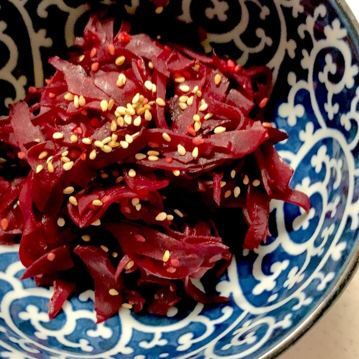 下処理なしで♡栄養満点!簡単ビーツのきんぴら